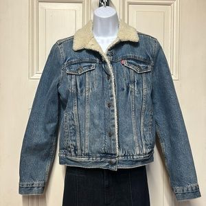 Levi’s fully Sherpa lined Jean jacket